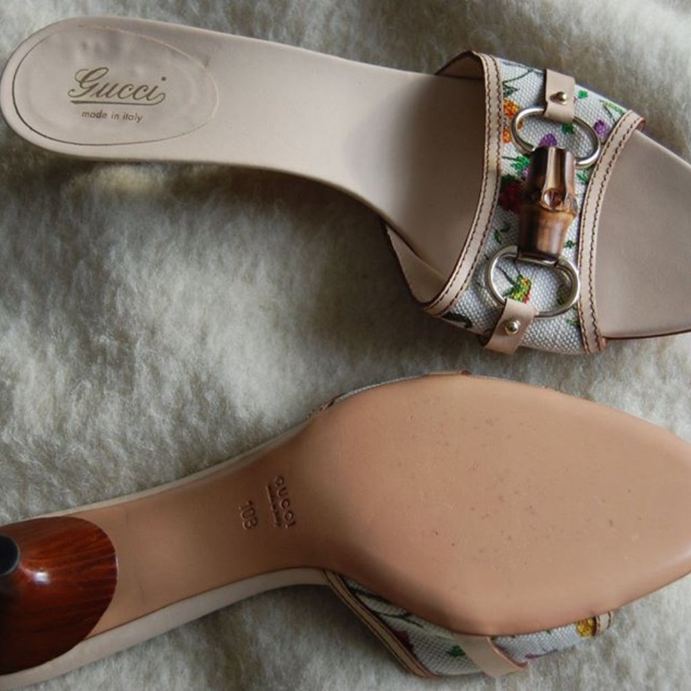 Dress sandals by Gucci, authentic Gucci.